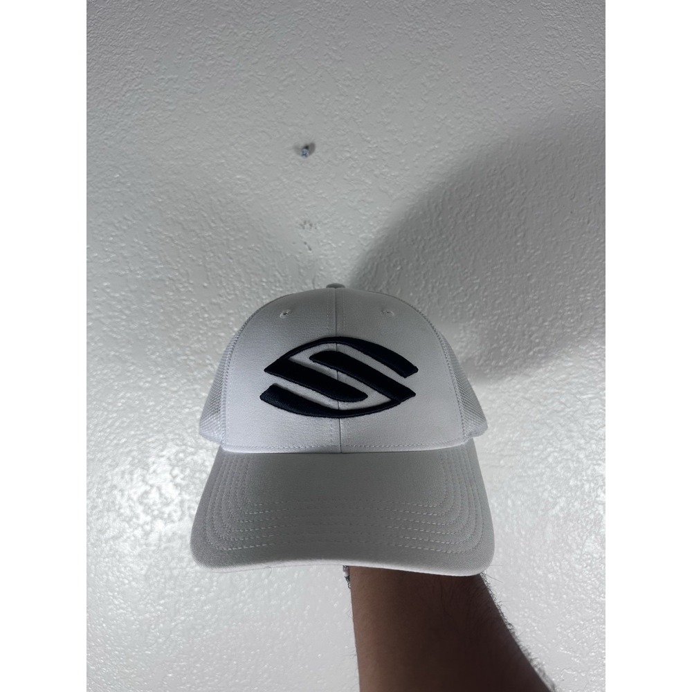 NWT Selkirk Amped White Mesh Trucker Snapback Hat Pickleball Adjustable Cap